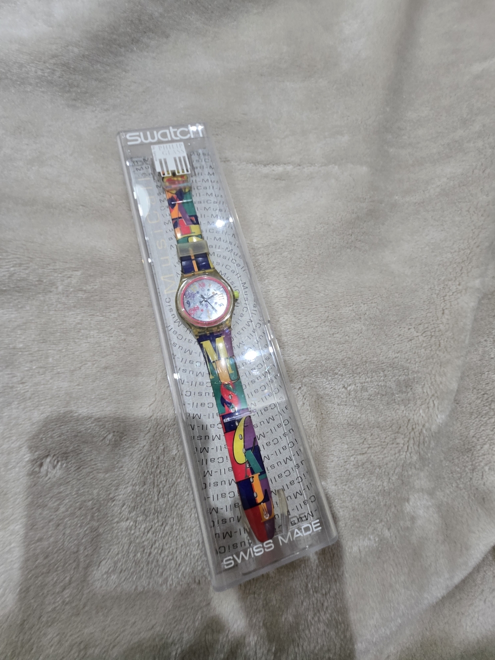 Colorful Graphic Pattern Swatch Watch - Multicolor - Picture 3 of 4
